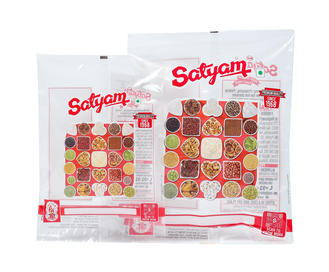 Custom pouch packaging sample